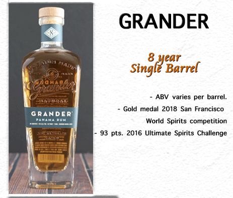 Grander 8 yo. single barrel